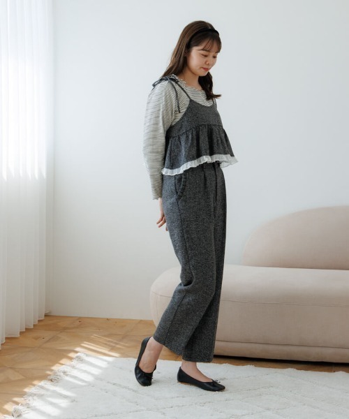 flower（フラワー）の「カームチェックビスチェ（キャミソール・レディース・ブラック/ブラウン・FREE）」の15枚目の写真