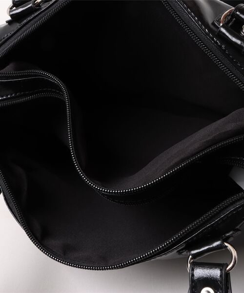 GORGE（ゴージ）の「《大容量×多収納◎》ショルダー＆ハンド 2WAY 多ポケット トートバッグ（ハンドバッグ・レディース・ブラウン/キャメル/ブラック・F）」の18枚目の写真
