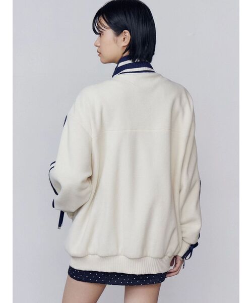 ラインオーバーフリースブルゾン（ブルゾン）｜EMODA（エモダ）の