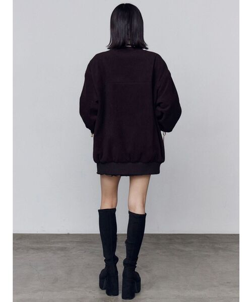 ラインオーバーフリースブルゾン（ブルゾン）｜EMODA（エモダ）の