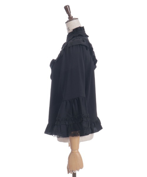 axes femme(アクシーズファム)の「姫袖風フレア袖ブラウス(シャツ/ブラウス・レディース・ワイン/ブラック/ホワイト・FREE)」の10枚目の写真