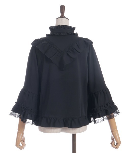 axes femme(アクシーズファム)の「姫袖風フレア袖ブラウス(シャツ/ブラウス・レディース・ワイン/ブラック/ホワイト・FREE)」の11枚目の写真