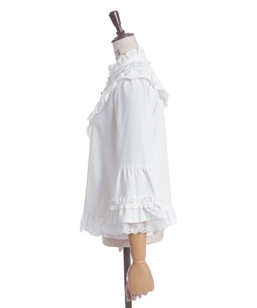 axes femme(アクシーズファム)の「姫袖風フレア袖ブラウス(シャツ/ブラウス・レディース・ワイン/ブラック/ホワイト・FREE)」の18枚目の写真