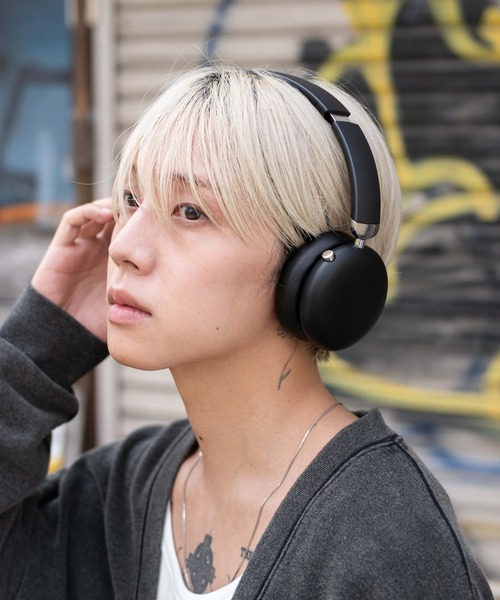 WEGO（ウィゴー）の「WEGO/ワイヤレスヘッドホン（ヘッドフォン/イヤホン・レディース・シルバー/ブラック/ピンク・FREE）」の2枚目の写真