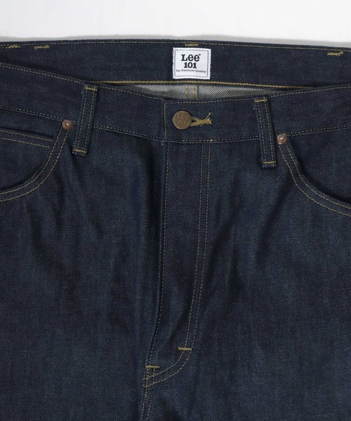 Lee(リー)の「Lee/リー【101 100周年】ANNIVERSARY 101 RIDERS WIDE REGULAR PANTS ライダース ワイドレギュラーデニムパンツ(デニムパンツ・メンズ・ワンウォッシュ・L/XL/M)」の4枚目の写真