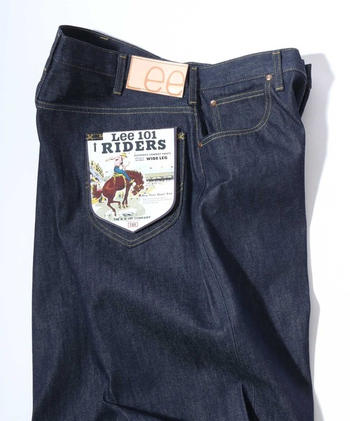Lee(リー)の「Lee/リー【101 100周年】ANNIVERSARY 101 RIDERS WIDE REGULAR PANTS ライダース ワイドレギュラーデニムパンツ(デニムパンツ・メンズ・ワンウォッシュ・L/XL/M)」の14枚目の写真