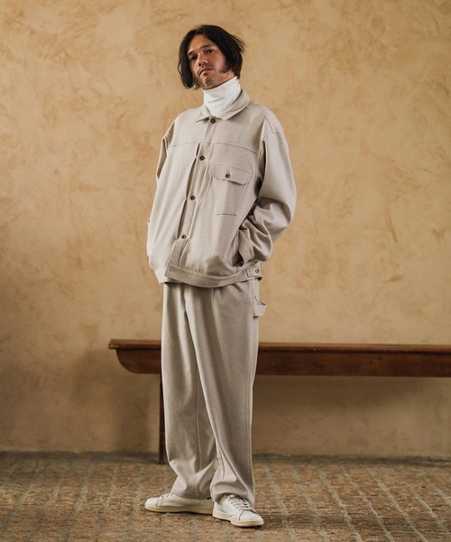 OVY ペインターパンツ Back Sateen Standard Painter Pants (white) | OVY