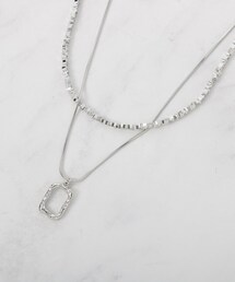 SHOO・LA・RUE | かさねチェーン2連ネックレス(ネックレス)