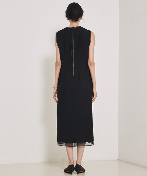 qualite（カリテ）の「【品よく決まる一着】TWツイルワンピース/秋服/冬服/オケージョン（ワンピース・レディース・ブラック・36/38）」の20枚目の写真