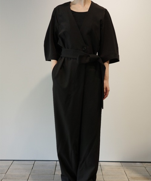 セール】MANOF SLIT HALF SLEEVE ALL IN ONE（サロペット