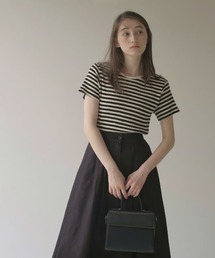 KALENO（カレノ）の「waffle stripe tee（Tシャツ/カットソー）」