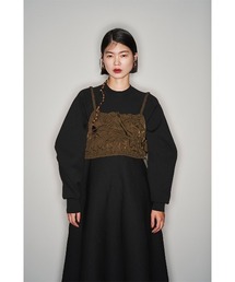 OMMO（オーエムエムオー）の「SPIRAL SHIRRING BUSTIER（その他トップス）」