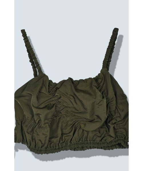 セール】SPIRAL SHIRRING BUSTIER（その他トップス）｜OMMO（オーエム