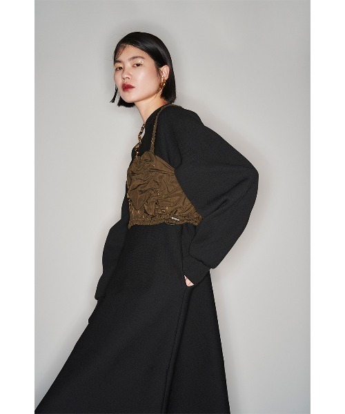 セール】SPIRAL SHIRRING BUSTIER（その他トップス）｜OMMO（オーエム