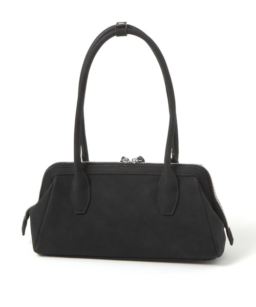 LAKOLE(ラコレ)の「ガマグチ風横長ハンドバッグ / 593073(ハンドバッグ・レディース・ブラック/ブラウン系その他・FREE)」の6枚目の写真