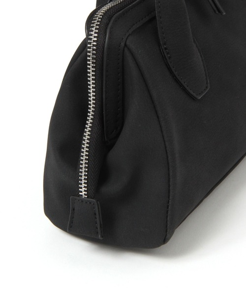 LAKOLE(ラコレ)の「ガマグチ風横長ハンドバッグ / 593073(ハンドバッグ・レディース・ブラック/ブラウン系その他・FREE)」の13枚目の写真