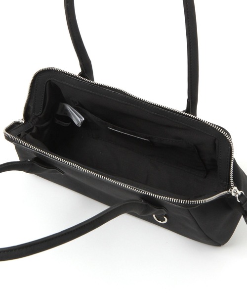 LAKOLE(ラコレ)の「ガマグチ風横長ハンドバッグ / 593073(ハンドバッグ・レディース・ブラック/ブラウン系その他・FREE)」の14枚目の写真