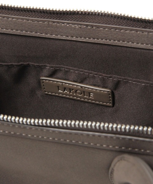 LAKOLE(ラコレ)の「ガマグチ風横長ハンドバッグ / 593073(ハンドバッグ・レディース・ブラック/ブラウン系その他・FREE)」の18枚目の写真