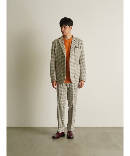 g-stage（ジーステージ）の「【G-STAGE】 ウールジャージ２Bジャケット（テーラードジャケット・メンズ・ライトベージュ・48/46）」の5枚目の写真