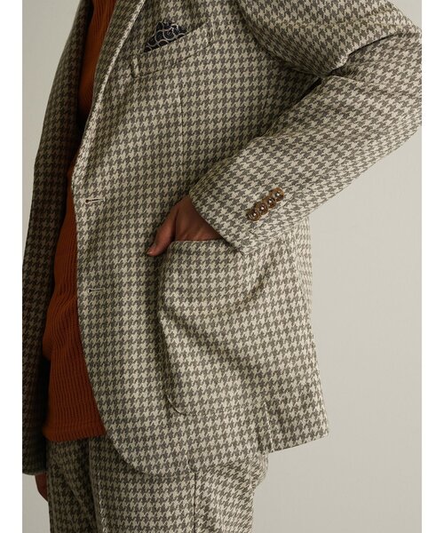 g-stage（ジーステージ）の「【G-STAGE】 ウールジャージ２Bジャケット（テーラードジャケット・メンズ・ライトベージュ・48/46）」の8枚目の写真