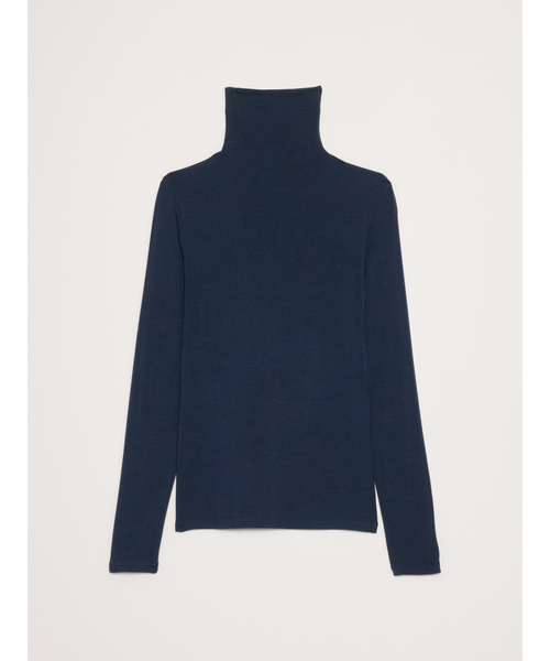 Banana Republic(バナナリパブリック)の「リュクス ウールブレンド タートルネックTシャツ(Tシャツ/カットソー・レディース・チャコールグレー/オレンジ/ブラウン/ブラック/アイボリー/ネイビー・M/S/XS/L)」の18枚目の写真