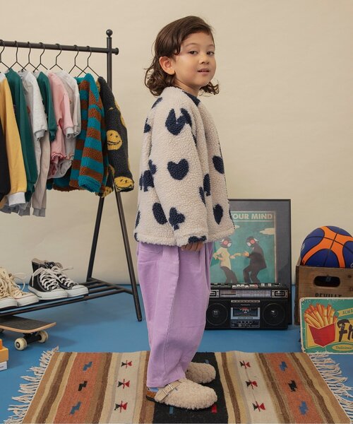 BREEZE（ブリーズ）の「ボアサンダル（サンダル・キッズ・アイボリー・19/18/15 /14/17/16）」の6枚目の写真