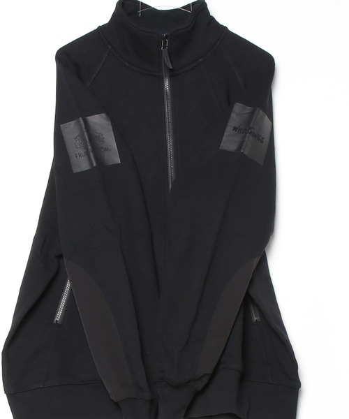 FRUIT OF THE LOOM(フルーツオブザルーム)の「【FRUIT OF THE LOOM × WILD THINGS】SWEAT HAPPY JACKET(スウェット・レディース・マスタード/ブラック・MEDIUM/LARGE)」の5枚目の写真