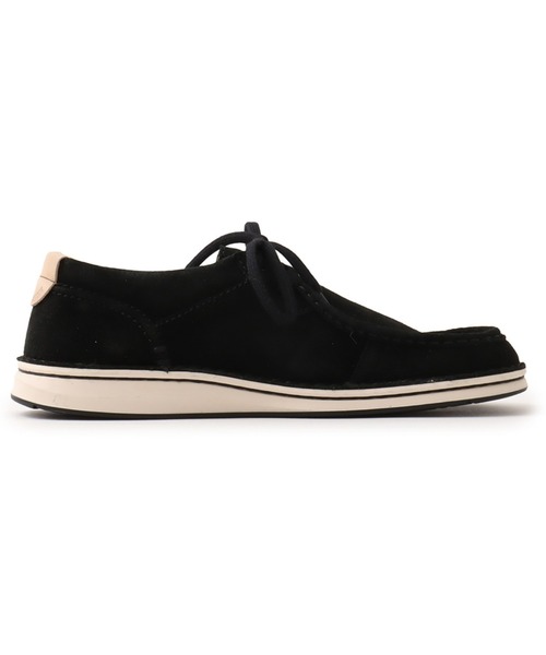 BIRKENSTOCK(ビルケンシュトック)の「BIRKENSTOCK PASADENA LEVE BLACK / ビルケンシュトック パサデナ スウェード ブラック(モカシン/デッキシューズ・メンズ・ブラック・28.5cm/28.0cm/27.0cm/26.5cm/26.0cm)」の5枚目の写真