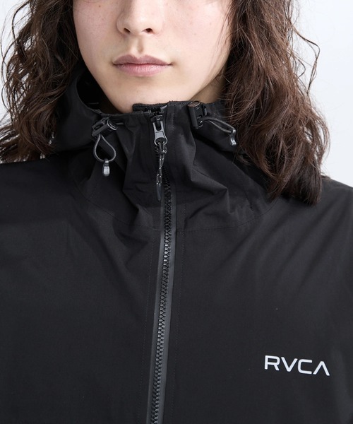 RVCA(ルーカ)の「RVCA メンズ 3LYERD JKT ジャケット 【2025年秋冬モデル】 @autumn/ルーカ撥水ナイロンマウンテンジャケット(マウンテンパーカー・メンズ・ブラック/ライトブルー/ブルー系その他・SMALL/MEDIUM/LARGE/X-LARGE)」の14枚目の写真