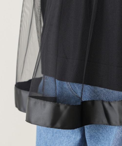 Bou Jeloud（ブージュルード）の「バックチュールニット（ニット/セーター・レディース・A/グレー/ブラック・FREE）」の13枚目の写真