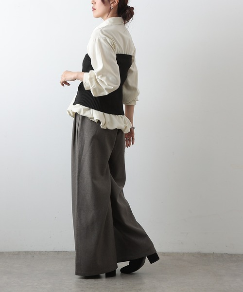 COLONY 2139（コロニートゥーワンスリーナイン）の「ニットビスチェ（その他トップス・レディース・ブラック/グレー/ベージュ・FREE）」の10枚目の写真