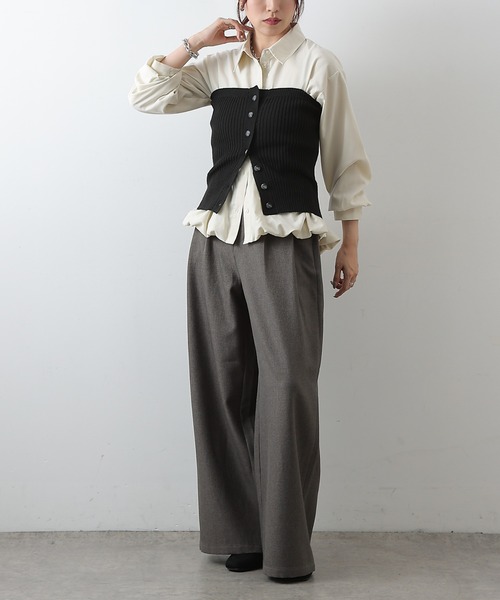 COLONY 2139（コロニートゥーワンスリーナイン）の「ニットビスチェ（その他トップス・レディース・ブラック/グレー/ベージュ・FREE）」の11枚目の写真