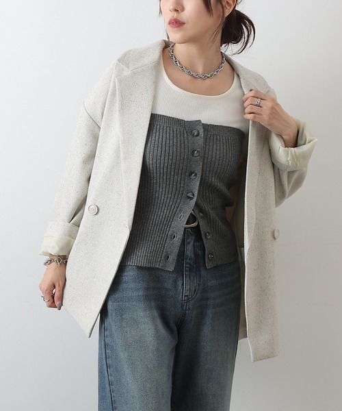 COLONY 2139（コロニートゥーワンスリーナイン）の「ニットビスチェ（その他トップス・レディース・ブラック/グレー/ベージュ・FREE）」の18枚目の写真