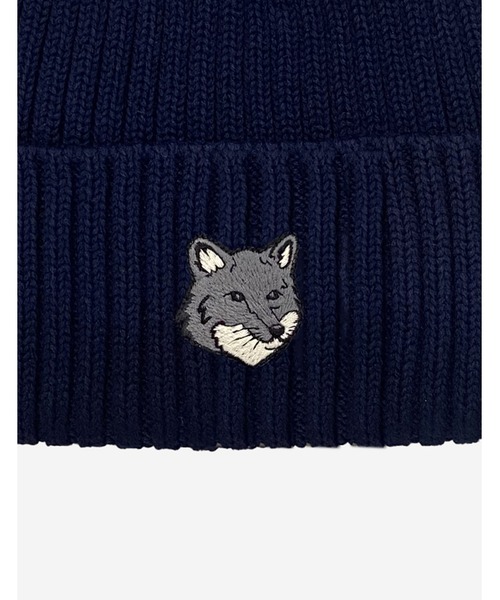 FOX HEAD LARGE BEANIE（ニットキャップ/ビーニー）｜Maison Kitsune