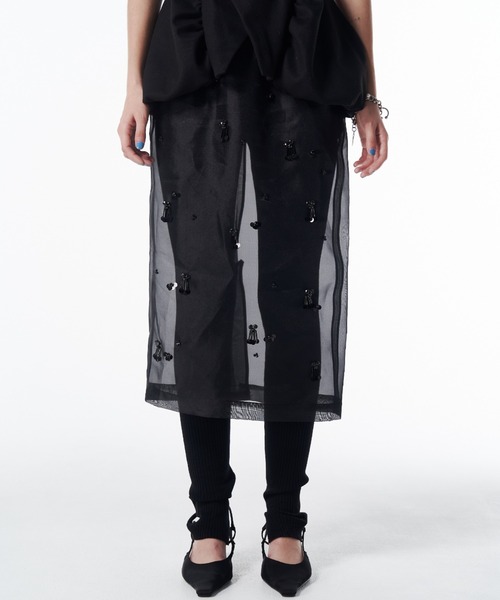 JOSE MOON(ジョゼムーン)の「KNIT LEGGINGS/ニットレギンス(レギンス/スパッツ・レディース・グレー/カーキ/ブラック/ボルドー・FREE)」の14枚目の写真