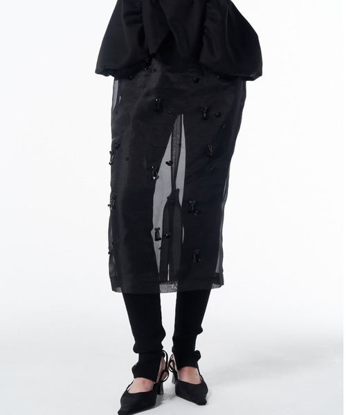JOSE MOON(ジョゼムーン)の「KNIT LEGGINGS/ニットレギンス(レギンス/スパッツ・レディース・グレー/カーキ/ブラック/ボルドー・FREE)」の15枚目の写真