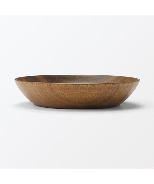 無印良品(ムジルシリョウヒン)の「アカシア 深皿 約直径24×高さ5cm(食器・メンズ・ナチュラル・FREE)」の2枚目の写真