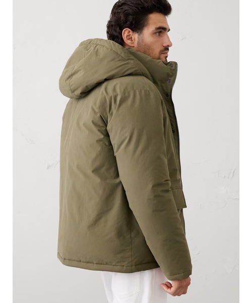 ◇BANANA REPUBLIC FACTORY STORE フーデッドパファー（ダウン