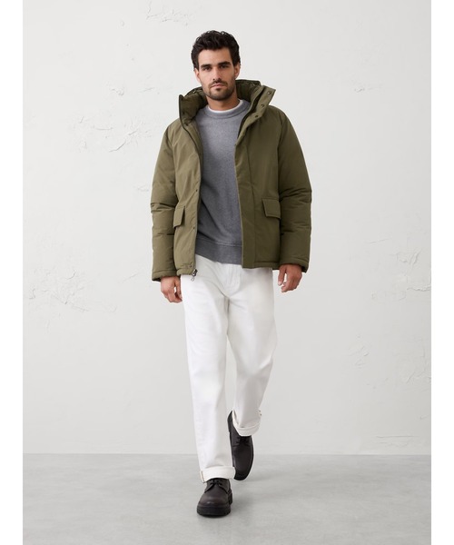 BANANA REPUBLIC FACTORY STORE(バナナリパブリック ファクトリーストア)の「◆BANANA REPUBLIC FACTORY STORE フーデッドパファー(ダウンジャケット/コート・メンズ・グレー/オリーブ・S/M/L/XL)」の5枚目の写真