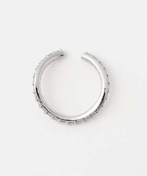 green label relaxing(グリーンレーベルリラクシング)の「【WEB限定】2本セット イヤーカフ(キュービックジルコニア) / イヤカフ(イヤーカフ・レディース・シルバー/ゴールド・FREE)」の11枚目の写真