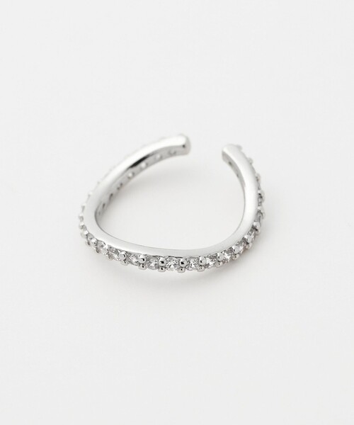 green label relaxing(グリーンレーベルリラクシング)の「【WEB限定】2本セット イヤーカフ(キュービックジルコニア) / イヤカフ(イヤーカフ・レディース・シルバー/ゴールド・FREE)」の13枚目の写真