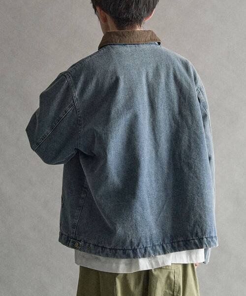 CRAFT STANDARD BOUTIQUE（クラフトスタンダードブティック）の「デトロイトジャケット（ブルゾン・メンズ・ブラック/インディゴブルー/キャメル・M/L）」の6枚目の写真