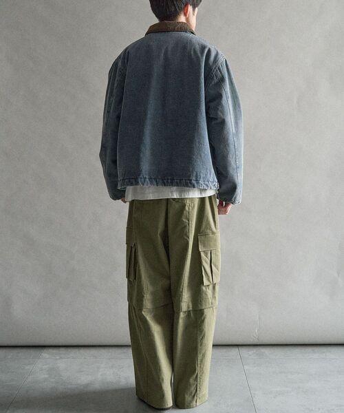 CRAFT STANDARD BOUTIQUE（クラフトスタンダードブティック）の「デトロイトジャケット（ブルゾン・メンズ・ブラック/インディゴブルー/キャメル・M/L）」の10枚目の写真