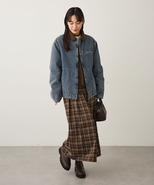 CRAFT STANDARD BOUTIQUE（クラフトスタンダードブティック）の「デトロイトジャケット（ブルゾン・メンズ・ブラック/インディゴブルー/キャメル・M/L）」の11枚目の写真