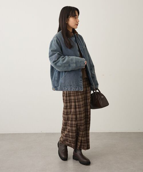 CRAFT STANDARD BOUTIQUE（クラフトスタンダードブティック）の「デトロイトジャケット（ブルゾン・メンズ・ブラック/インディゴブルー/キャメル・M/L）」の12枚目の写真