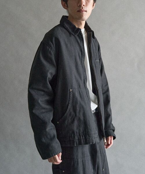 CRAFT STANDARD BOUTIQUE（クラフトスタンダードブティック）の「デトロイトジャケット（ブルゾン・メンズ・ブラック/インディゴブルー/キャメル・M/L）」の16枚目の写真