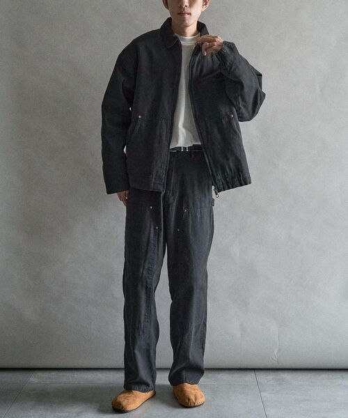 CRAFT STANDARD BOUTIQUE（クラフトスタンダードブティック）の「デトロイトジャケット（ブルゾン・メンズ・ブラック/インディゴブルー/キャメル・M/L）」の18枚目の写真