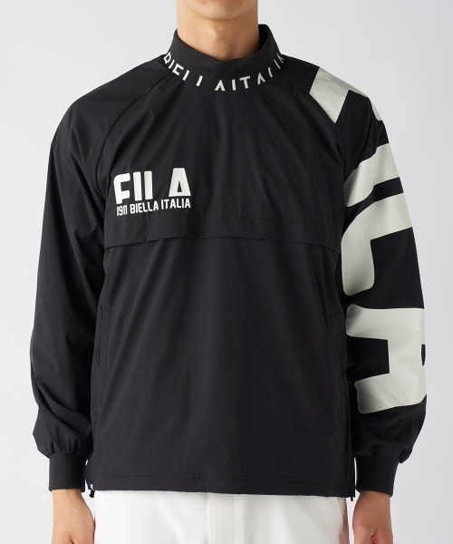 FILA GOLF(フィラゴルフ )の「【FILA GOLF:フィラゴルフ】モックネックプルオーバー ゴルフ アウトドア 撥水(その他トップス・メンズ・オフホワイト/グレー/ブラック・LARGE/X-LARGE/XX-LARGE/MEDIUM)」の17枚目の写真