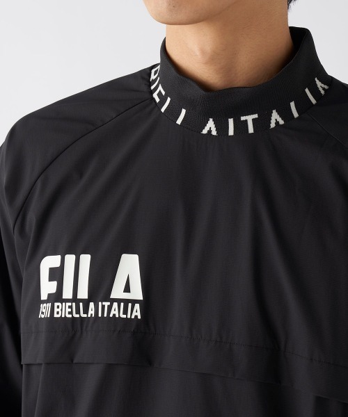 FILA GOLF(フィラゴルフ )の「【FILA GOLF:フィラゴルフ】モックネックプルオーバー ゴルフ アウトドア 撥水(その他トップス・メンズ・オフホワイト/グレー/ブラック・LARGE/X-LARGE/XX-LARGE/MEDIUM)」の20枚目の写真