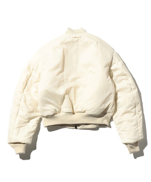 セール】レディース MA-1 ショートナイロンジャケット（ミリタリー